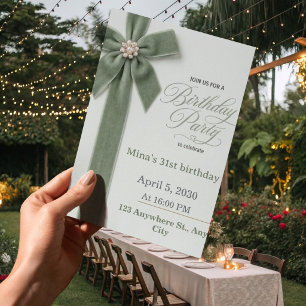 31st birthday invitation women