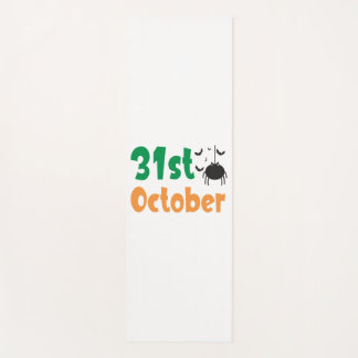 31st October - Halloween Yoga Mat
