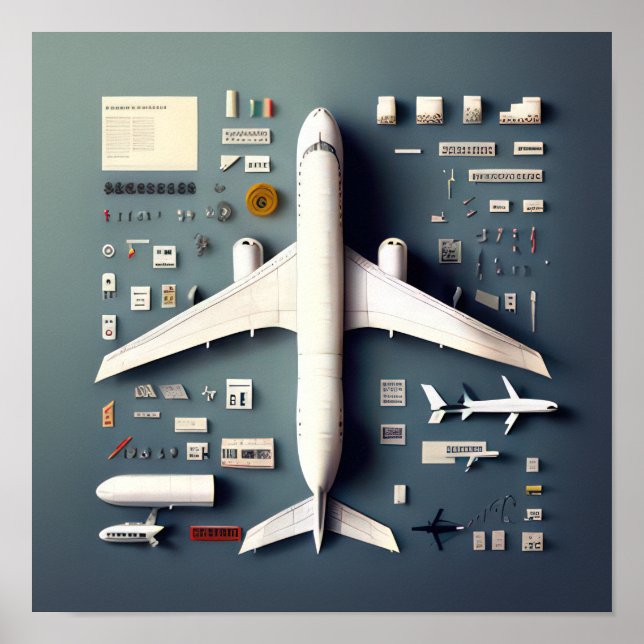 320 Aeroplane Spread #1 Poster (Front)