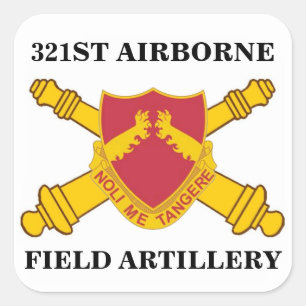 321ST AIRBORNE FIELD ARTILLERY STICKERS