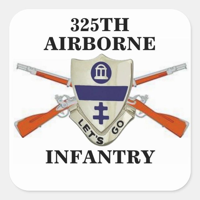 325TH AIRBORNE INFANTRY STICKERS (Front)