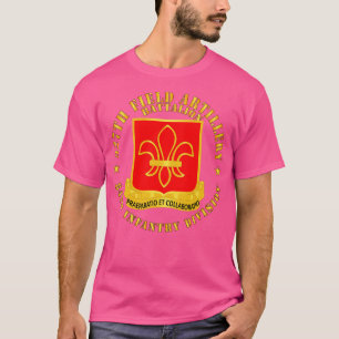 327th Field Artillery Battalion DUI 84th Inf Div X T-Shirt