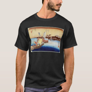 32. 荒井宿, 広重 Arai-juku, Hiroshige, Ukiyo-e T-Shirt