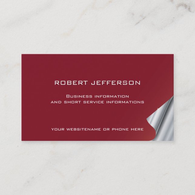 32 Business Card Real Estate Consulting Attorney (Front)