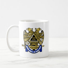 32 Degree Mason  Coffee Mug