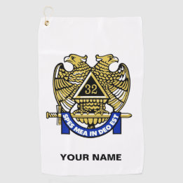 32 DEGREE MASON Golf Towel