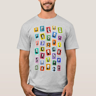 32 graphic portraits of the greatest composers T-S T-Shirt