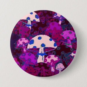 32 Mushrooms #14 7.5 Cm Round Badge