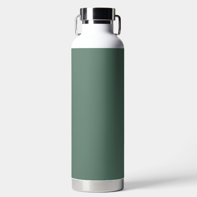 32 oz. Forest Green Vacuum Insulated Water Bottle (Front)