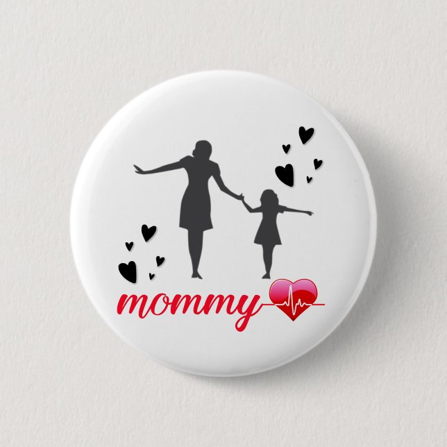 32.Proud mom,mothers day,mom home gifts,mom gifts 6 Cm Round Badge (Front)