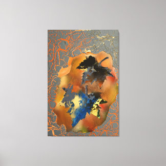 32" x 48" foglie morte canvas print