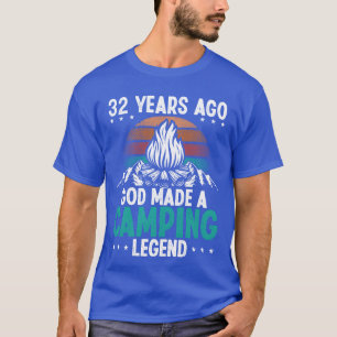 32 Year Old Camping Legend Scout 32Birthday Camper T-Shirt