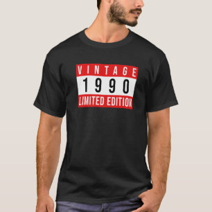 32 Year Old Vintage 1990 32nd Birthday 4 T-Shirt