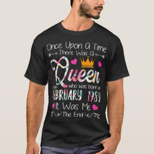 32 Years Birthday Girls 32Nd Birthday Queen T-Shirt