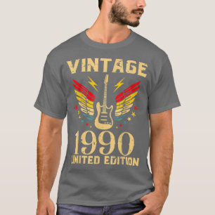 32 Years Old Birthday Guitar Player Guitarist 32nd T-Shirt