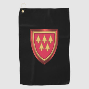 32nd Air Defence Command Customised Patch Golf Towel