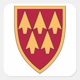 32nd Air & Missile Defence Command Square Sticker