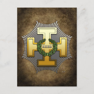 32nd Degree: Master of the Royal Secret Postcard