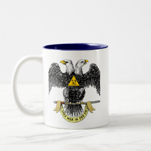 32nd Degree Scottish Rite Black Eagle Mug