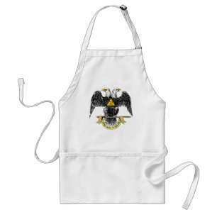 32nd Degree Scottish Rite Black Eagle Standard Apron