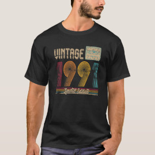 32Th Birthday Gifts Cassette Vintage 1991 Limited T-Shirt
