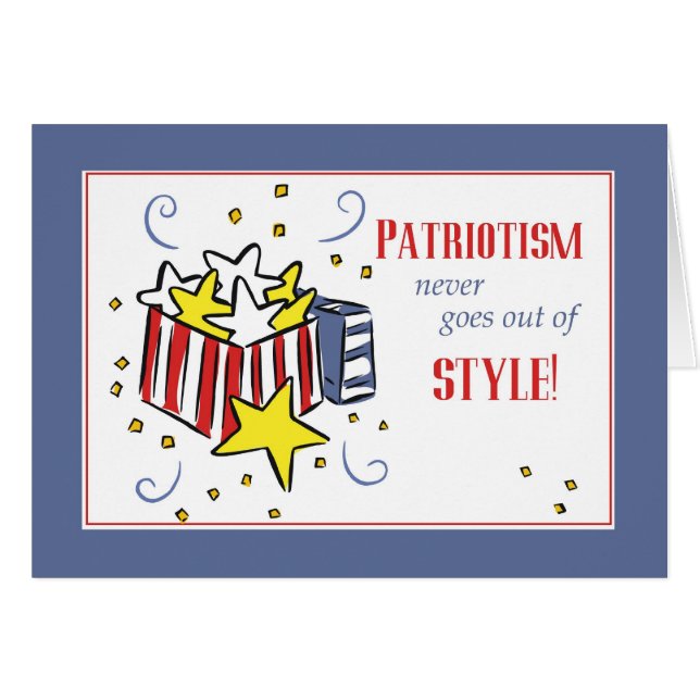 3306 Patriotism Style (Front Horizontal)
