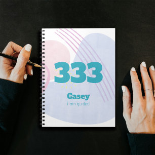 333 Angel Guidance Affirmation Manifestation Notebook