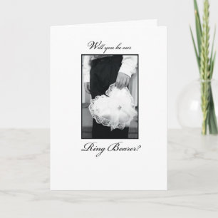333 Will You Be Ring Bearer? Invitation