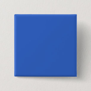 3366CC Solid Blue Background Colour Template 15 Cm Square Badge