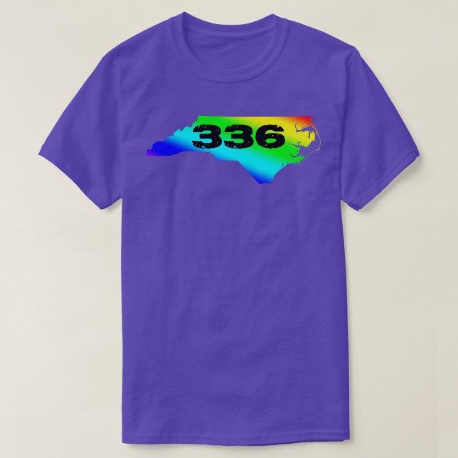 336 Rainbow T-Shirt (Design Front)