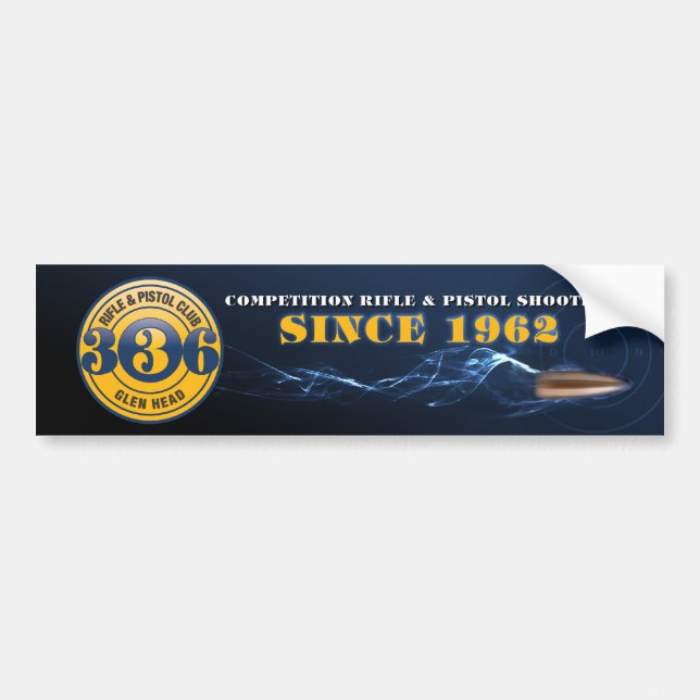 336 Since 1962 Bumper Sticker (Front)