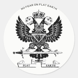 33 DEGREE Double Headed Fepe Sticker