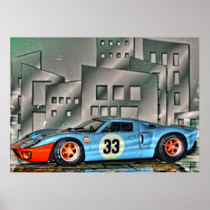 # 33 - Digital Artwork Jean-Louis Glineur Poster