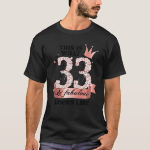 33 & Fabulous I Rose And White Party Group Candid  T-Shirt