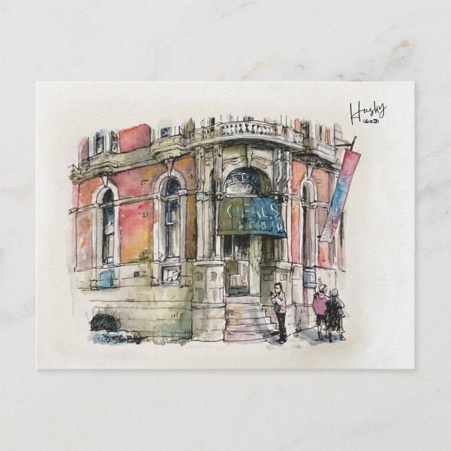 33 : Jewel shop Postcard (Front)