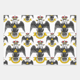 33° Northern Scottish Rite Wrapping Paper Sheet