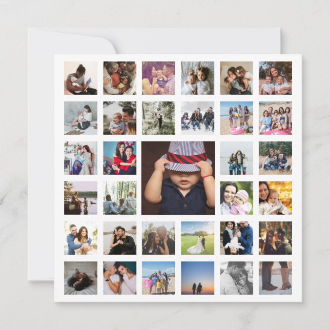 33 Photo Template Personalised  (Front)