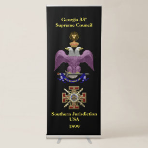 33° RETRACTABLE BANNER