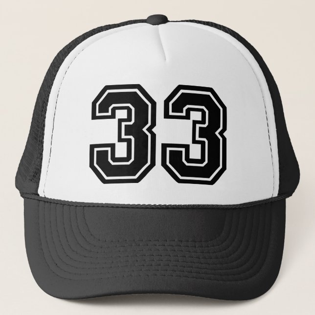 33 Trucker Hat (Front)