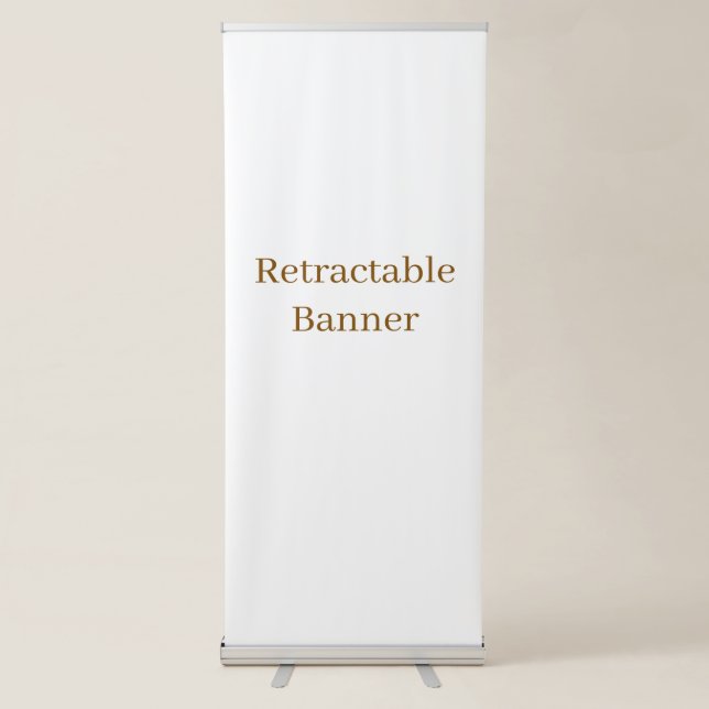 33" x 79.5" Retractable Banners (Front)