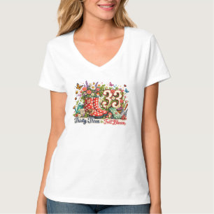 33rd Birthday Gardening Lover T-Shirt