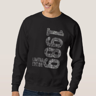 33rd Birthday Ladies Mens 33 Years 1989 18 Sweatshirt