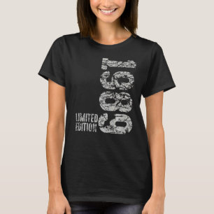 33rd Birthday Ladies Mens 33 Years 1989    6 T-Shirt