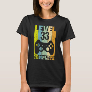 33rd Birthday Ladies Mens 33 Years 1989 Gift 4 T-Shirt