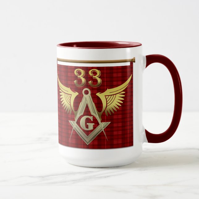 33rd Degree Freemason Mug (Right)