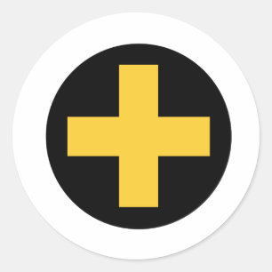 33rd Infantry Brigade Insignia Classic Round Sticker