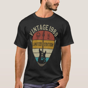 33th birthday ideas Vintage 1989 T-Shirt