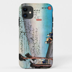 34. 二川宿, 広重 Futagawa-juku, Hiroshige, Ukiyo-e iPhone 11 Case