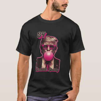 34 Bubble Guilty Trump Bubble Gum Pink 2024 Vote R T-Shirt