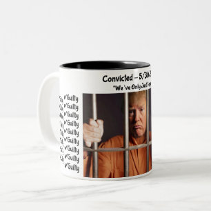 34 Convictions Two-Tone Coffee Mug